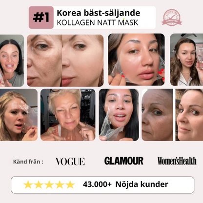 Renuvelle™ | Kollagen-Nattmask mot Fina Linjer