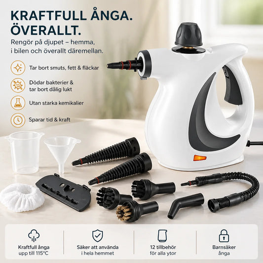Steelmist™ | Kraftfull Ångtvätt utan Kemikalier
