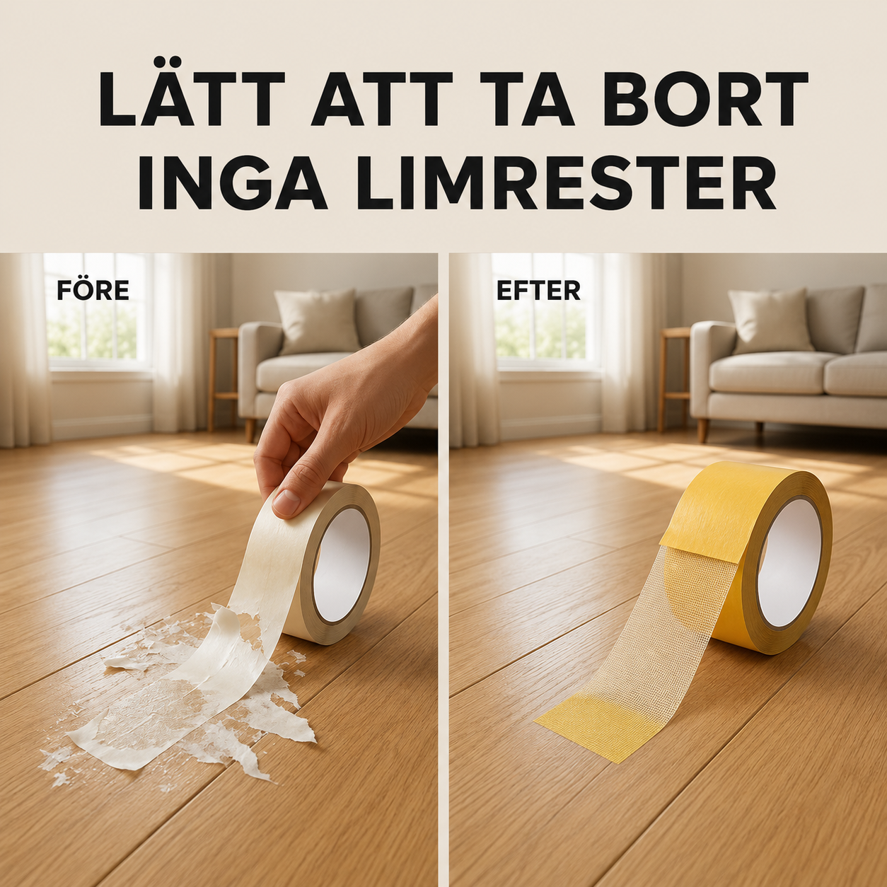 StrataGrip™ | Fäster på Alla Ytor Utan Limrester