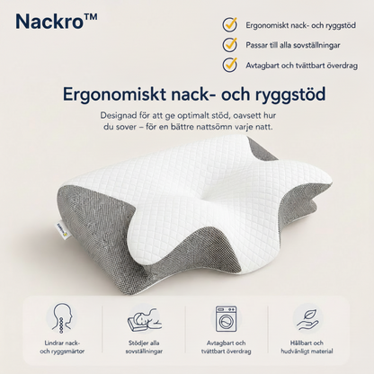 Nackro™ | Ortopedisk kudde