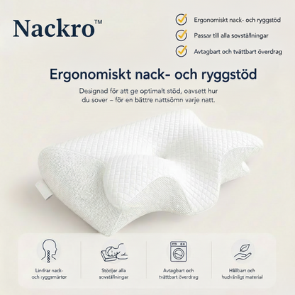 Nackro™ | Ortopedisk kudde