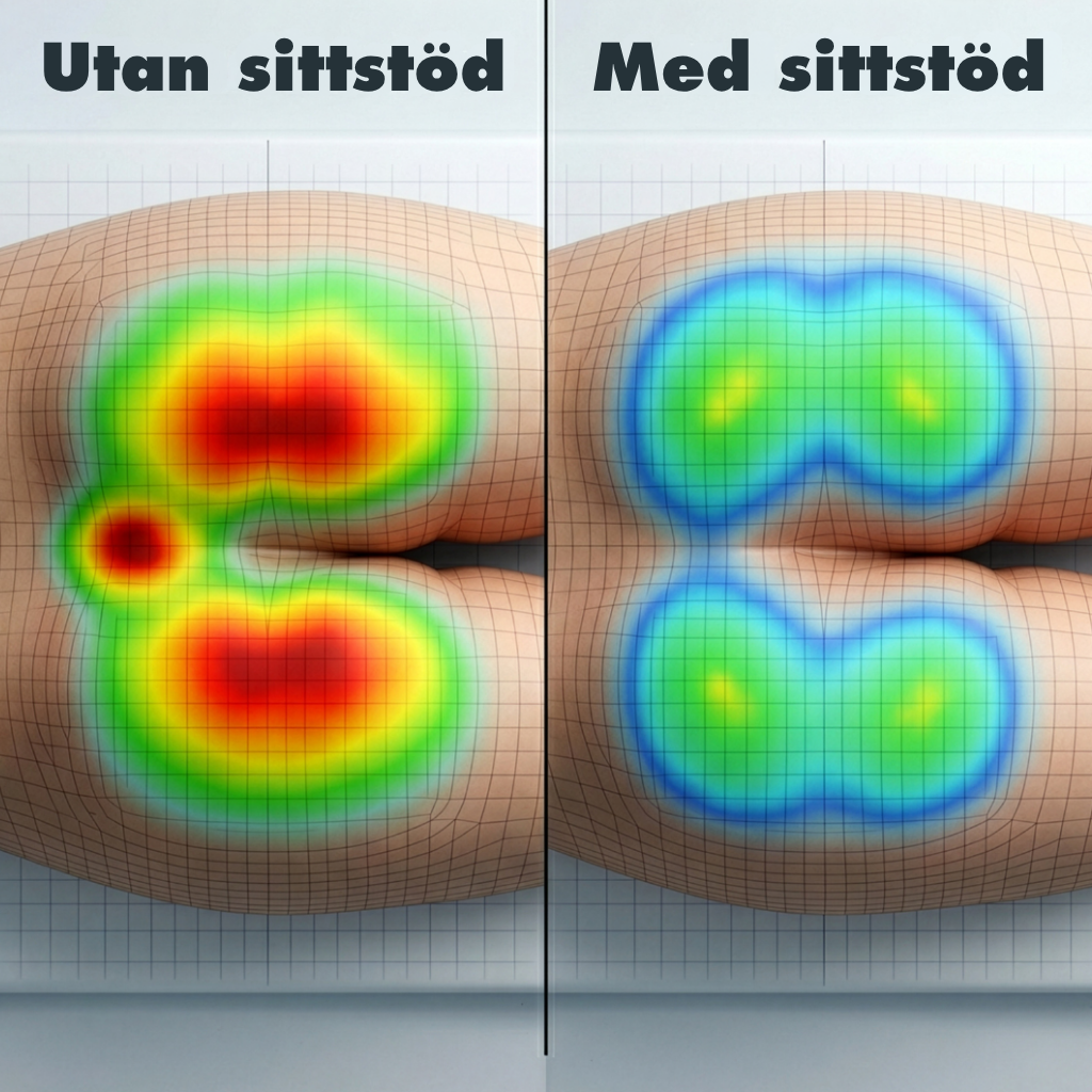 Flow Sit™| Ergonomisk Gelkudde för Rygg, Höft & Bättre Sittkomfort