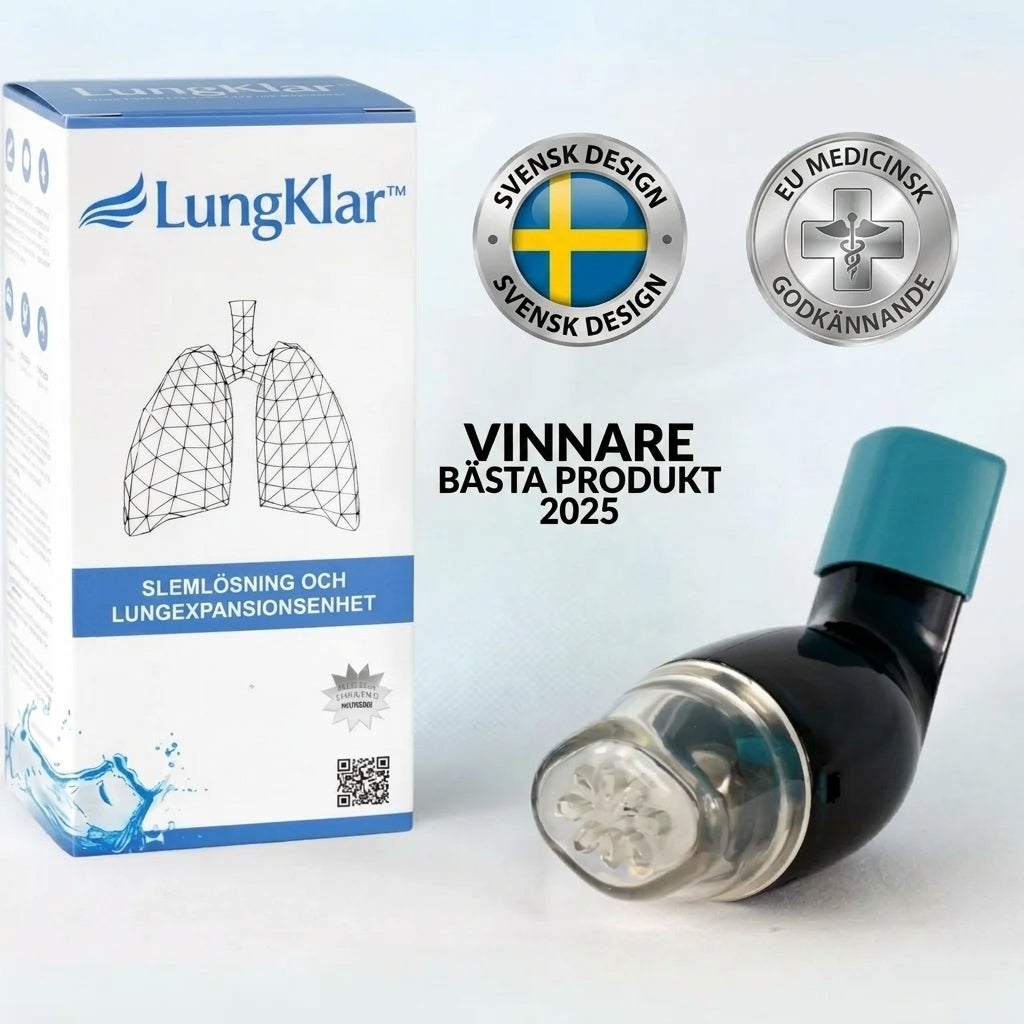 LungKlar™ | Andningstränare med justerbart motstånd