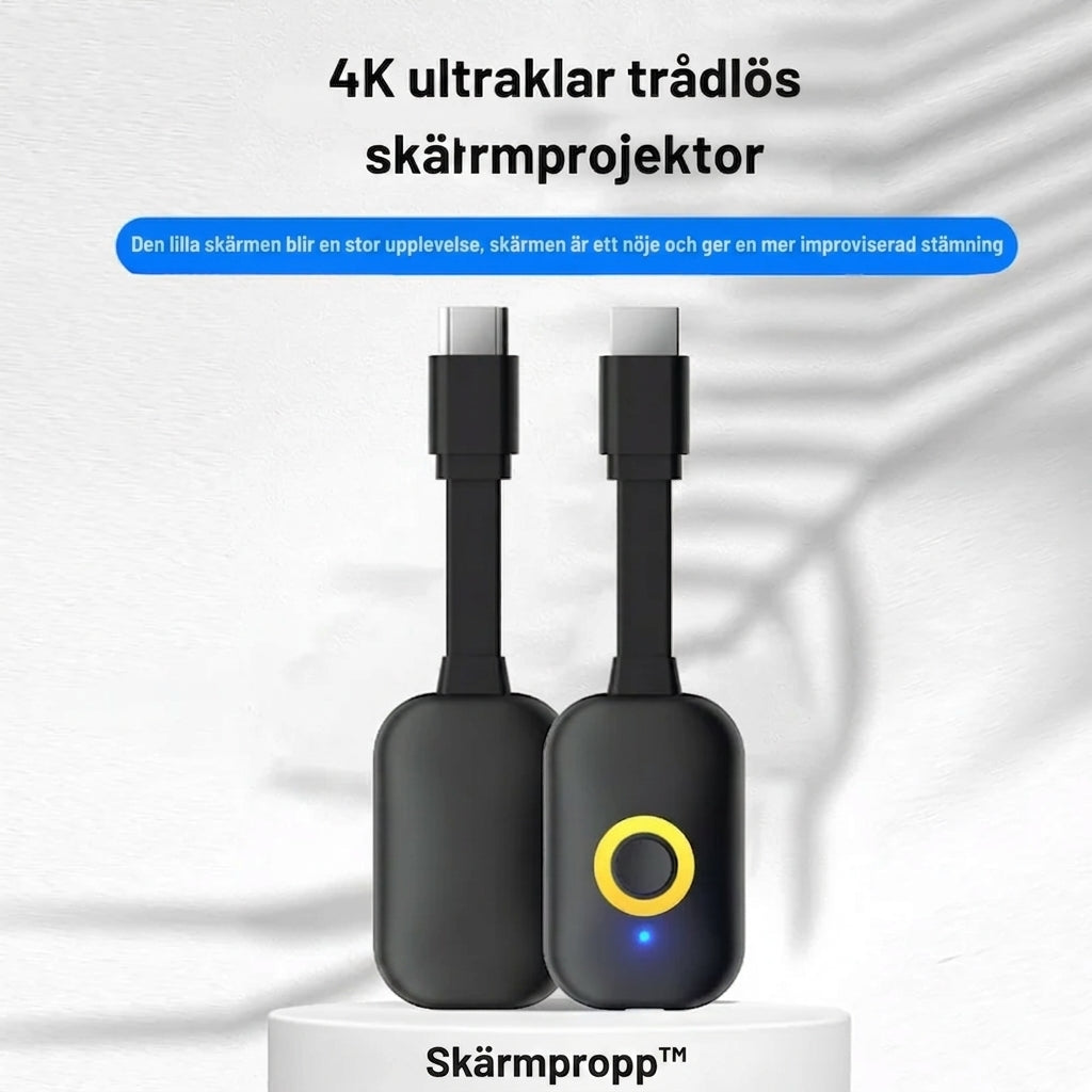 Skärmpropp™ | Större skärmupplevelser utan Wi-Fi eller krångel