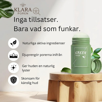 Klara Poren™ | Djuprengörande ansiktsmask i stick