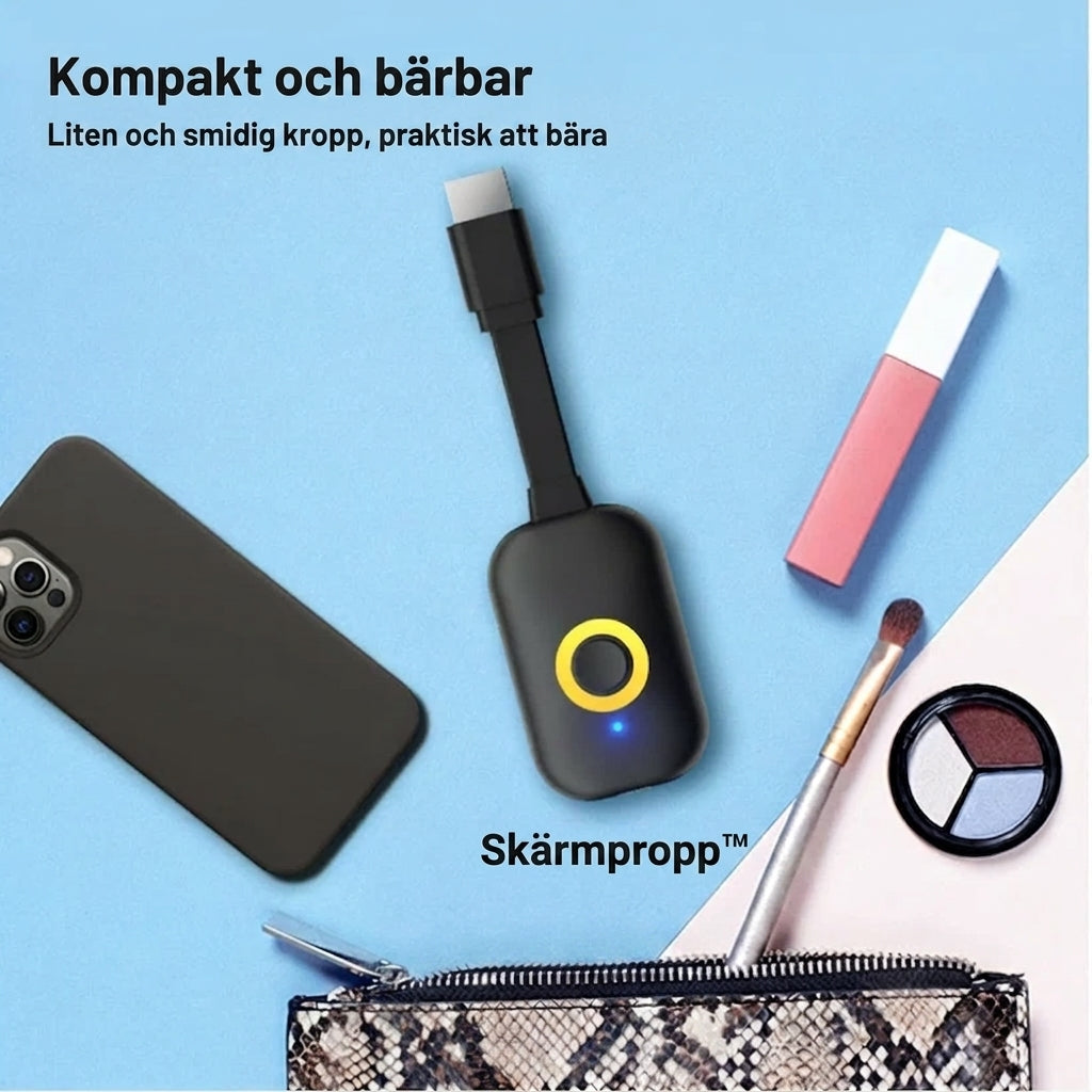 Skärmpropp™ | Större skärmupplevelser utan Wi-Fi eller krångel