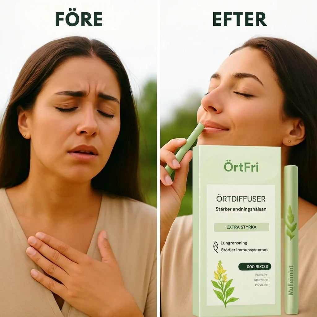 ÖrtFri™ | Sluta röka naturligt – 100% nikotinfri örtpinne