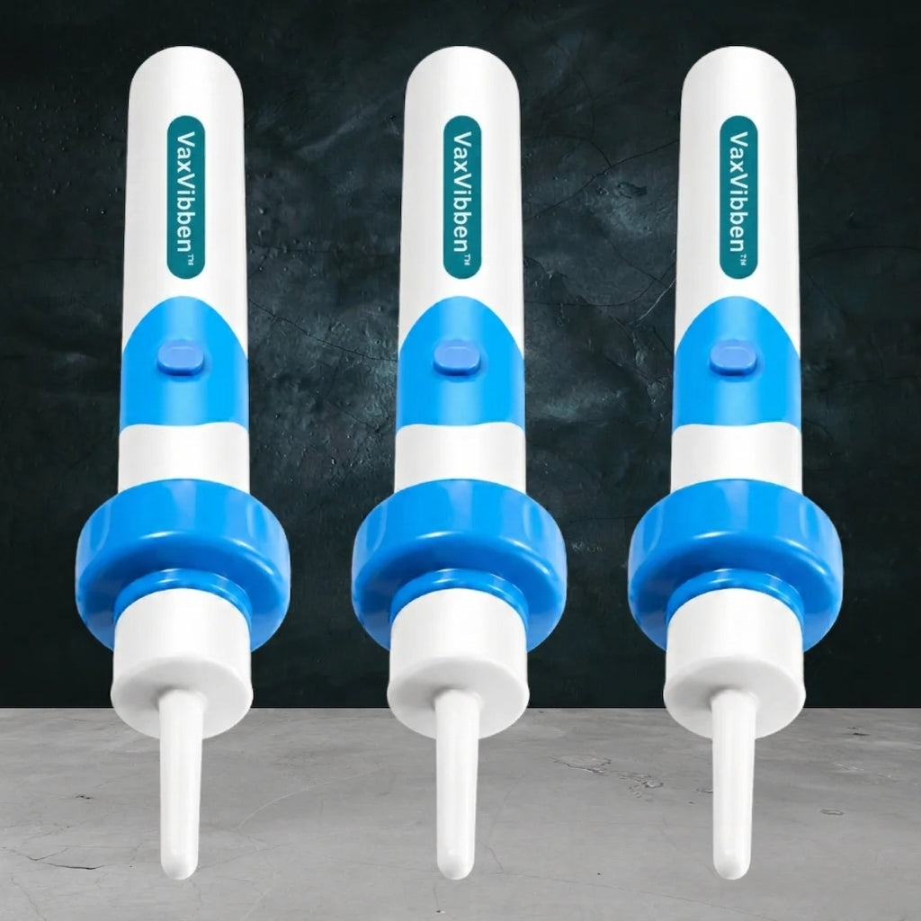 VaxVibben™ | Skonsam öronrengörare med vibration och sug