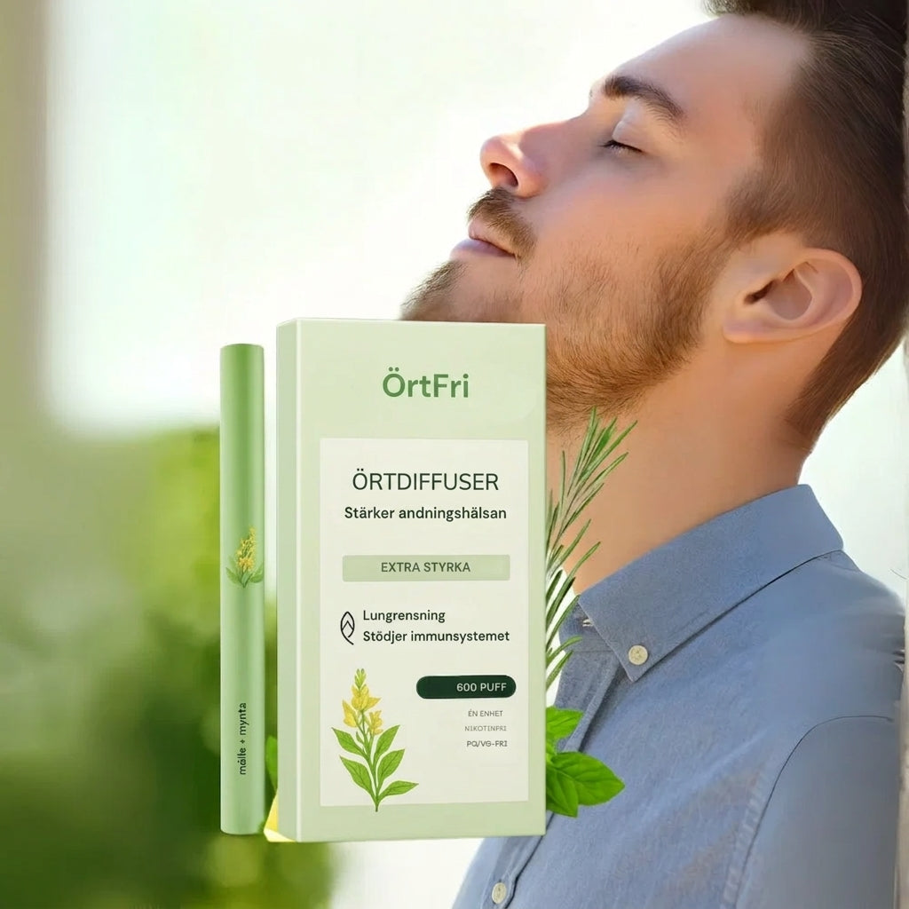 ÖrtFri™ | Sluta röka naturligt – 100% nikotinfri örtpinne