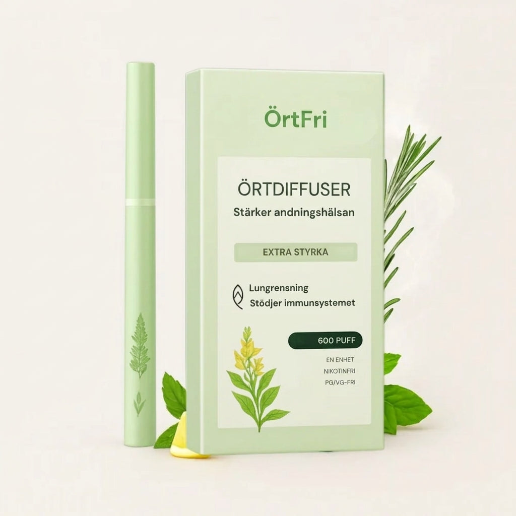 ÖrtFri™ | Sluta röka naturligt – 100% nikotinfri örtpinne