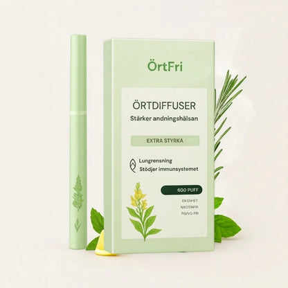 ÖrtFri™ | Sluta röka naturligt – 100% nikotinfri örtpinne