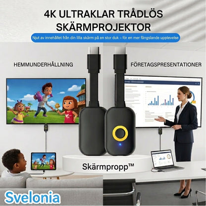 Skärmpropp™ | Större skärmupplevelser utan Wi-Fi eller krångel