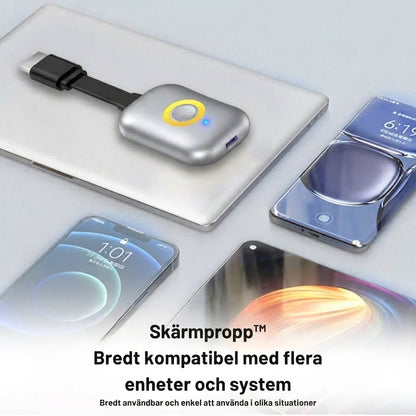 Skärmpropp™ | Större skärmupplevelser utan Wi-Fi eller krångel