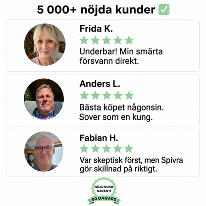 Spinova™⎜Mot ryggont & spänningar