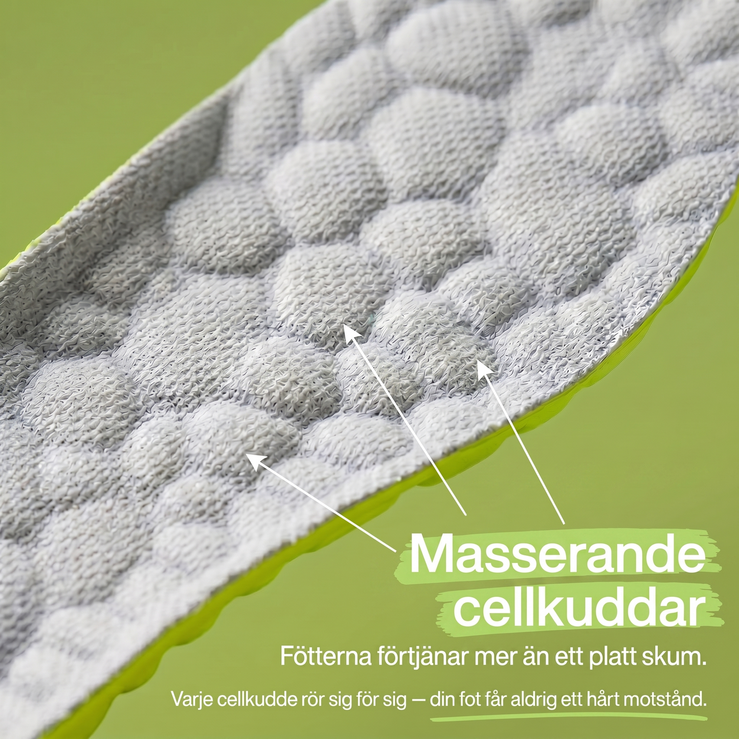 Masserande Inläggssulor