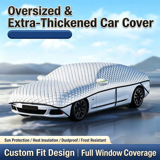 NordGuard™ ThermoShield | Reflekterande Vindrute- & Motorhuvsskydd för Alla Väder